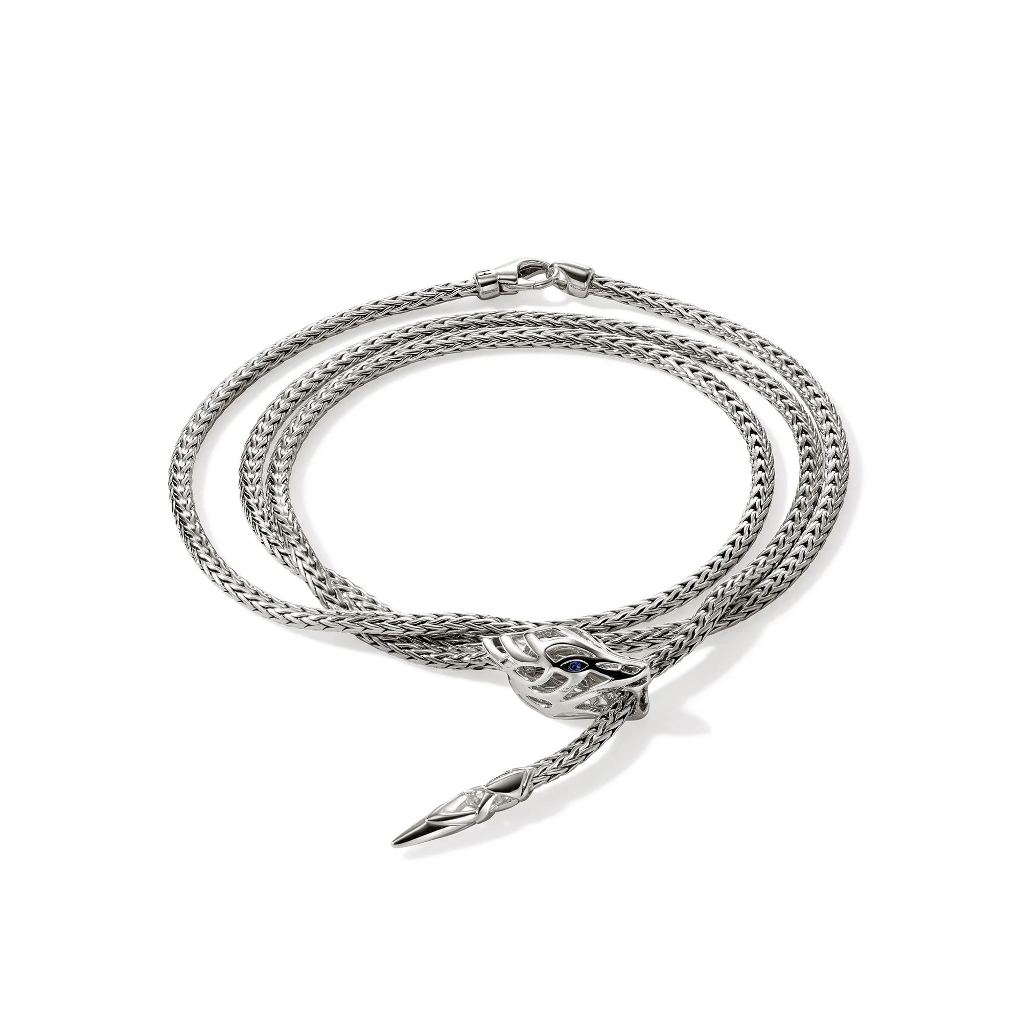 Naga Wrap, Sterling Silver, 2.5MM - 1