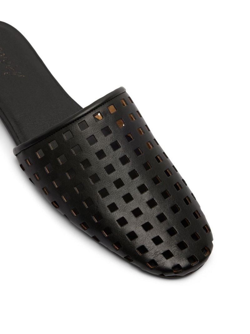 perforated mules 4
