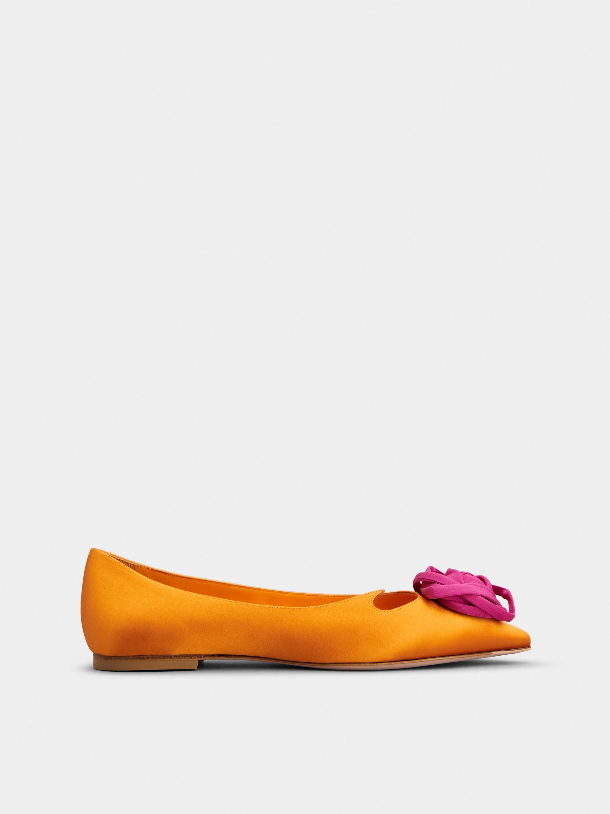Rose Vivier Ballerinas in satin - 1