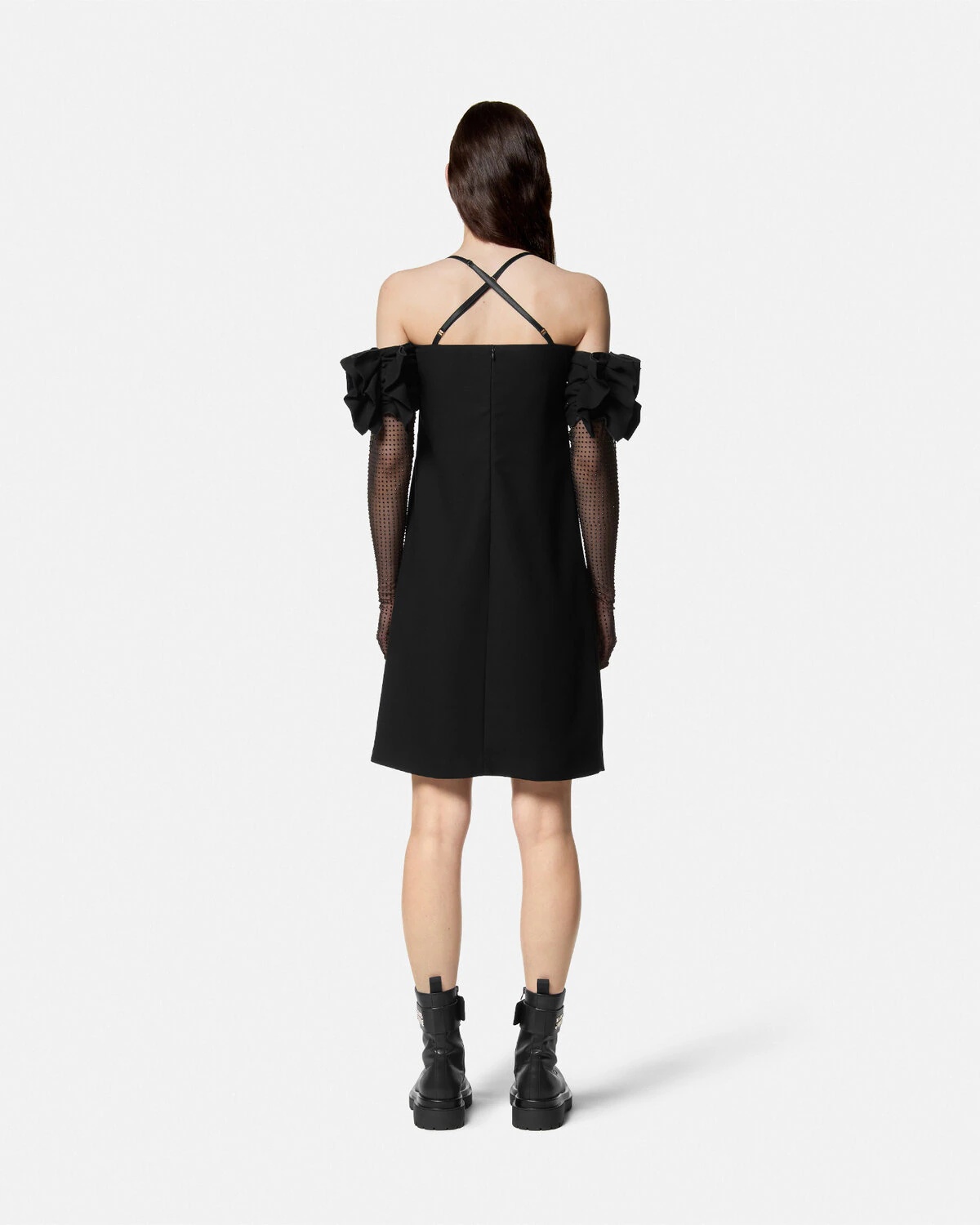 Off-The-Shoulder Mini Dress - 4