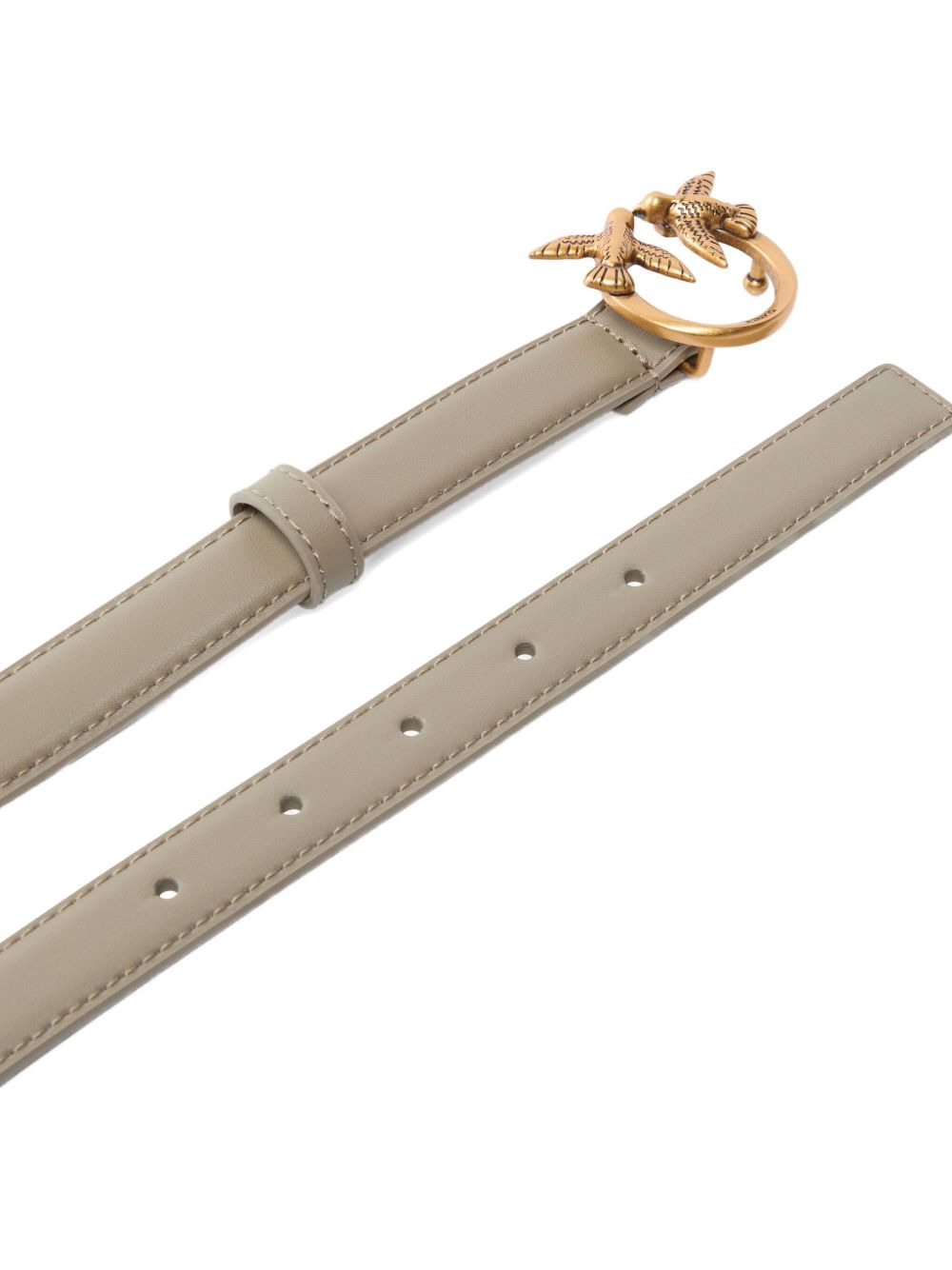 Love Birds-buckle leather belt - 4