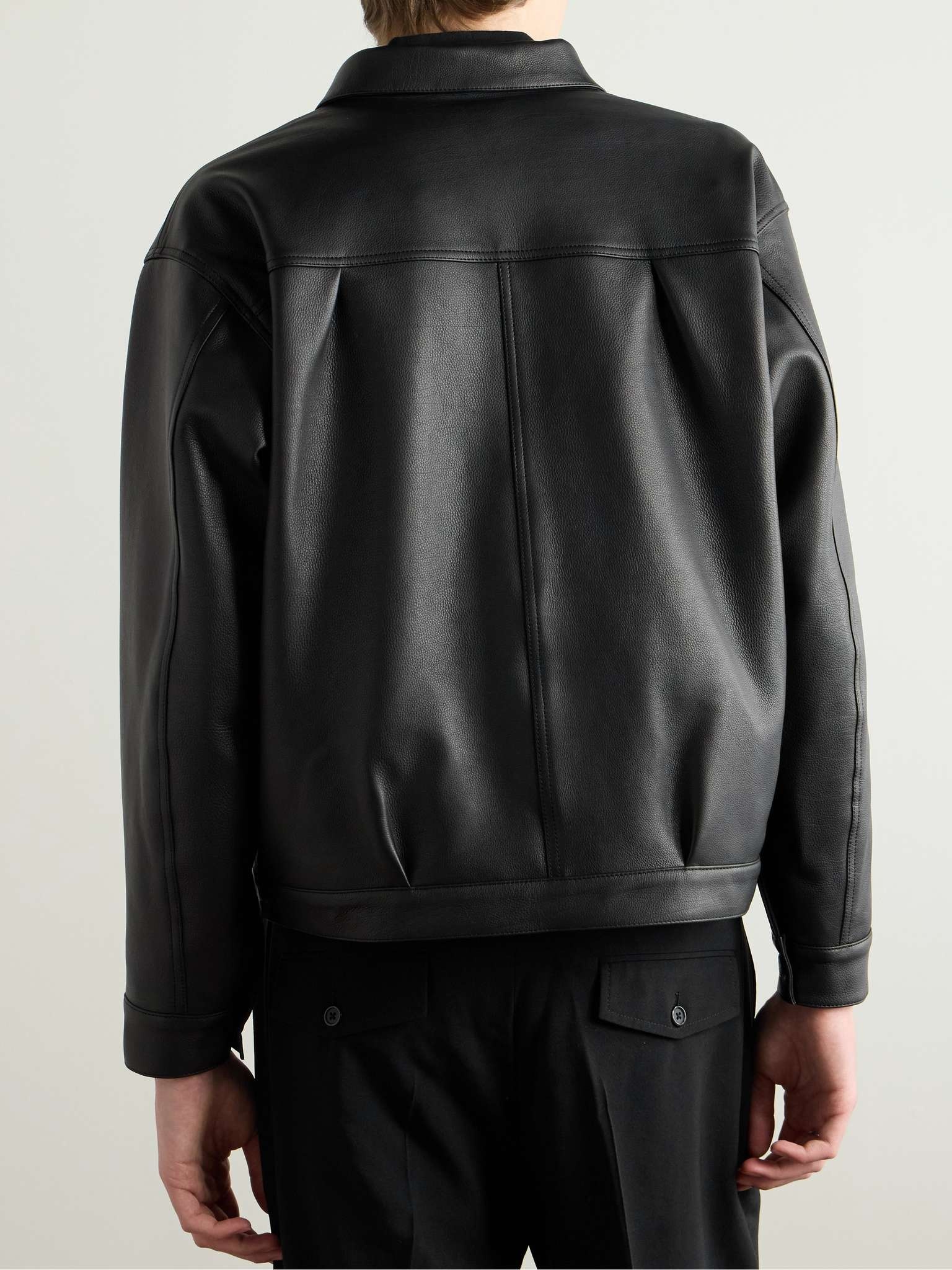 Full-Grain Leather Jacket - 3