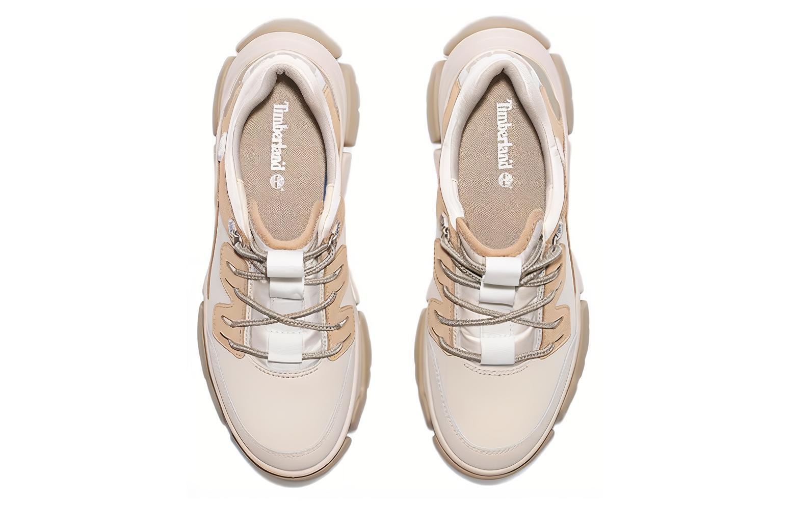 (WMNS) Timberland Adley Way Low Lace Up Sneakers 'Beige Nubuck' A5ZY8 - 4