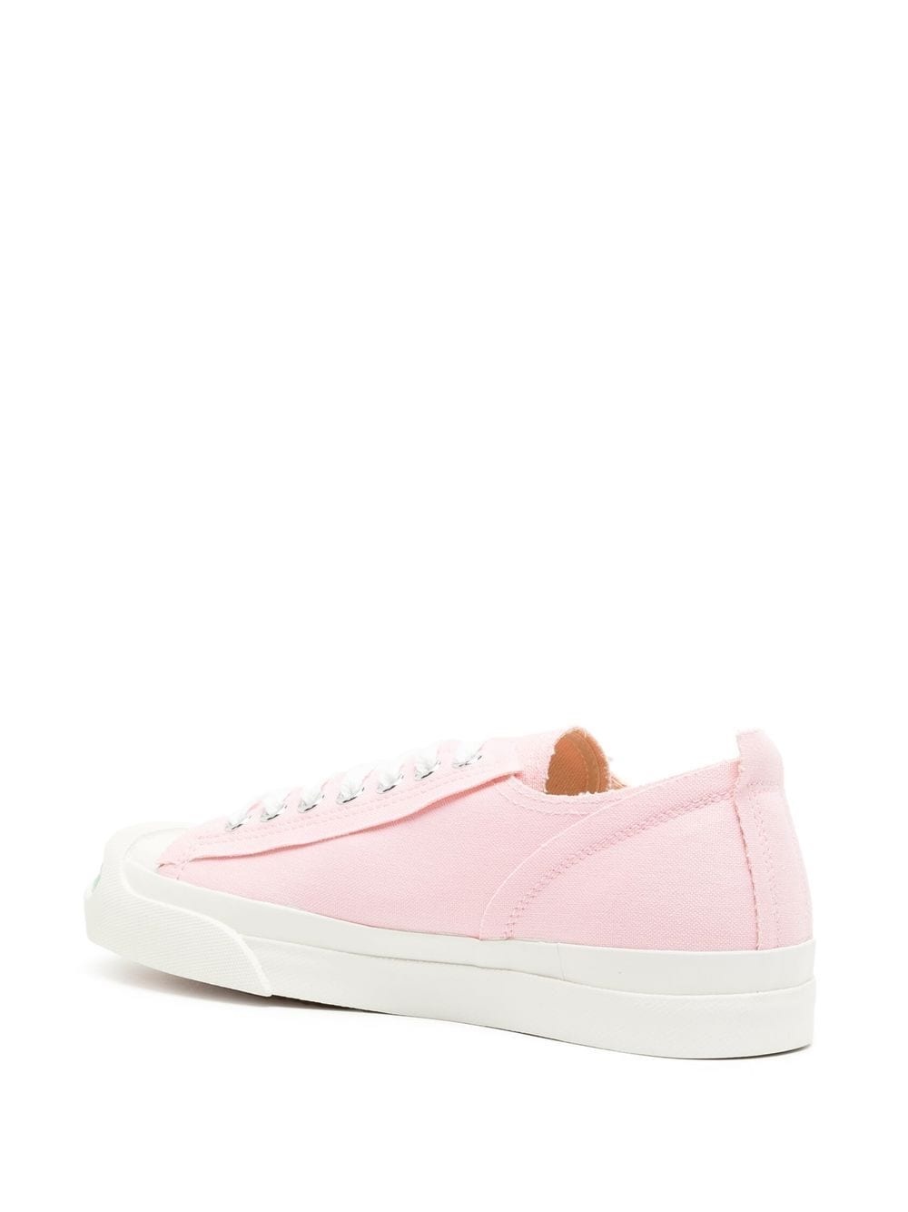 logo-print low-top sneakers - 3
