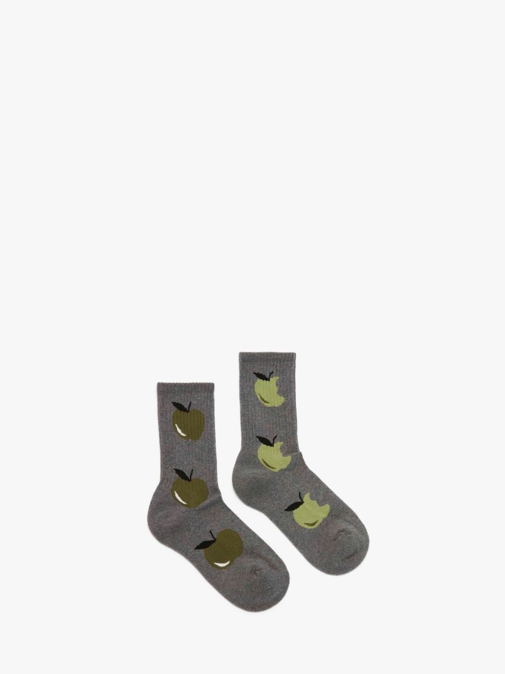 SHORT SOCKS WITH APPLE MOTIF - 1