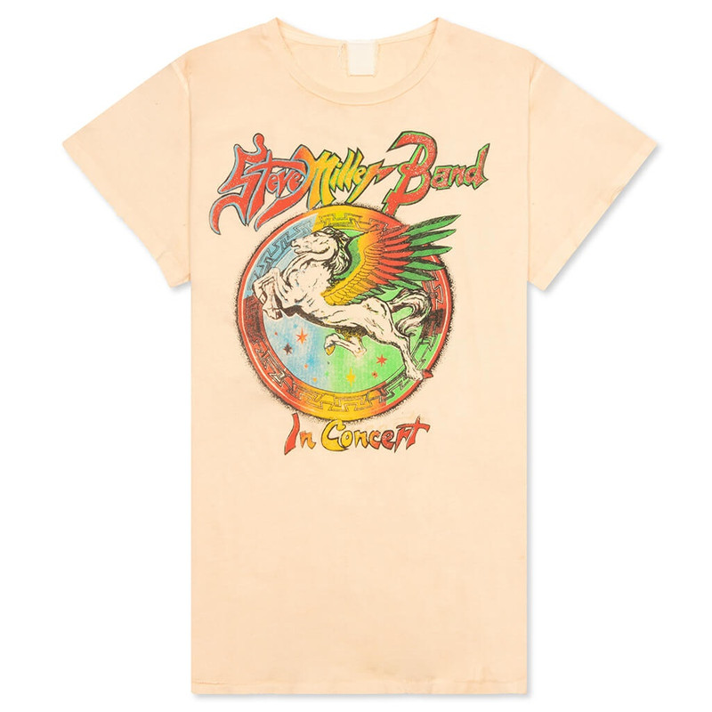 STEVE MILLER BAND IN CONCERT TEE - SUN BLEACH 1