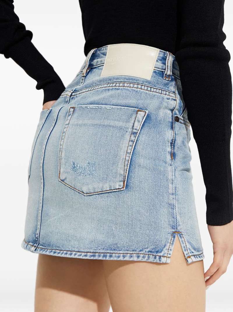 zip pocket mini skirt 4