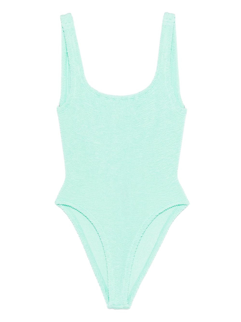square-neck swimsuit - 1