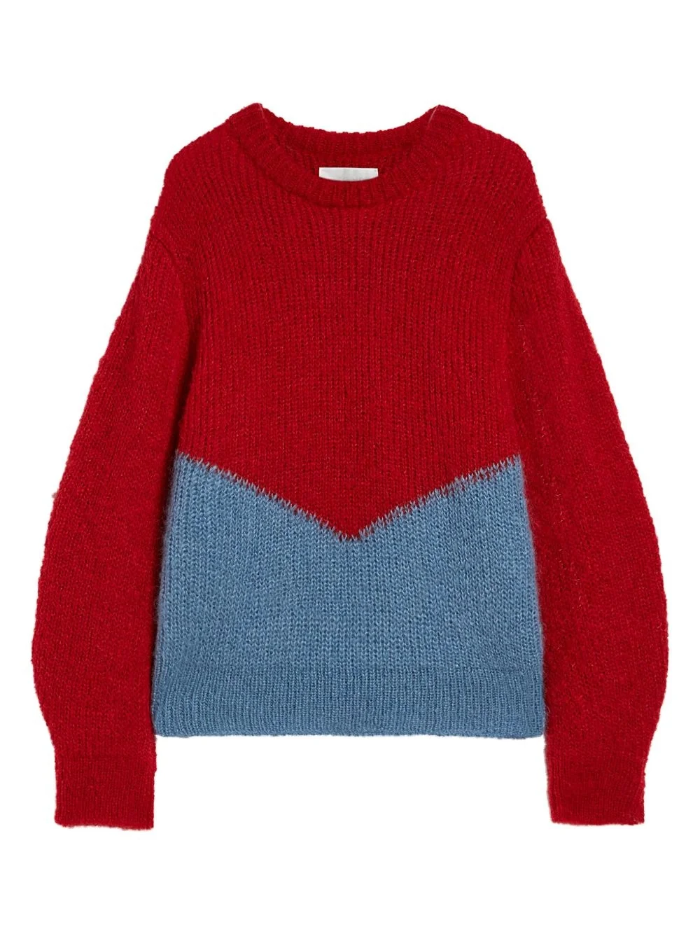 colourblock sweater - 1