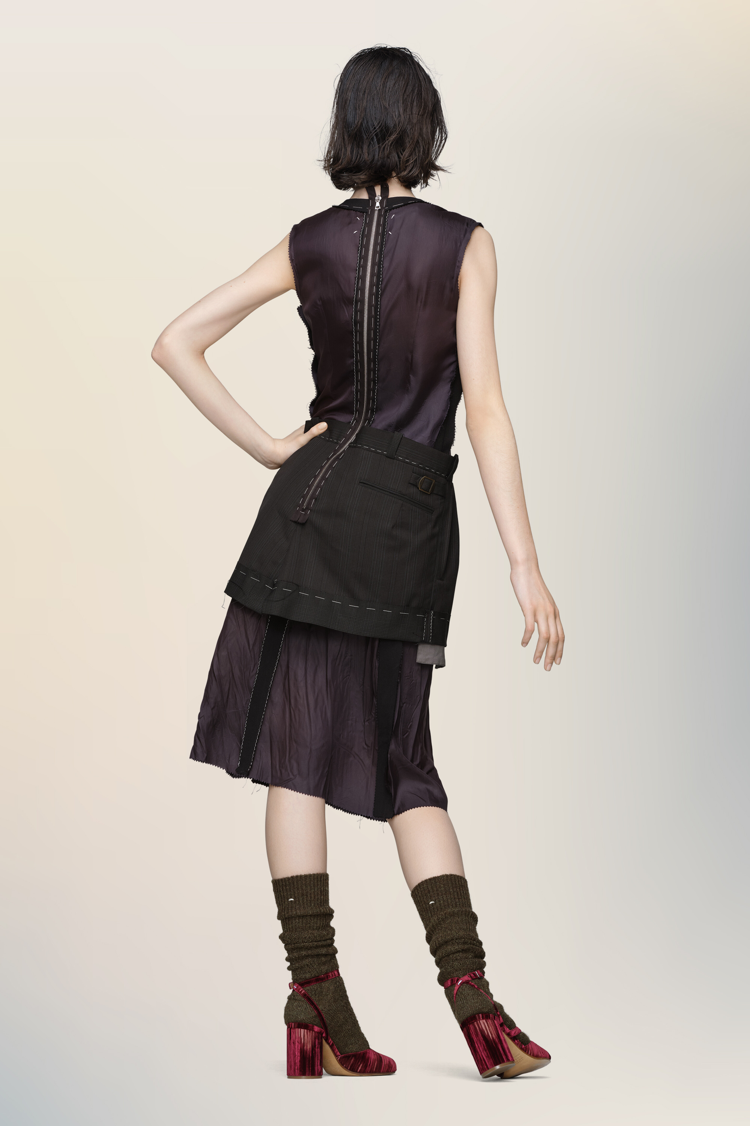 Decortiqué midi dress - 5