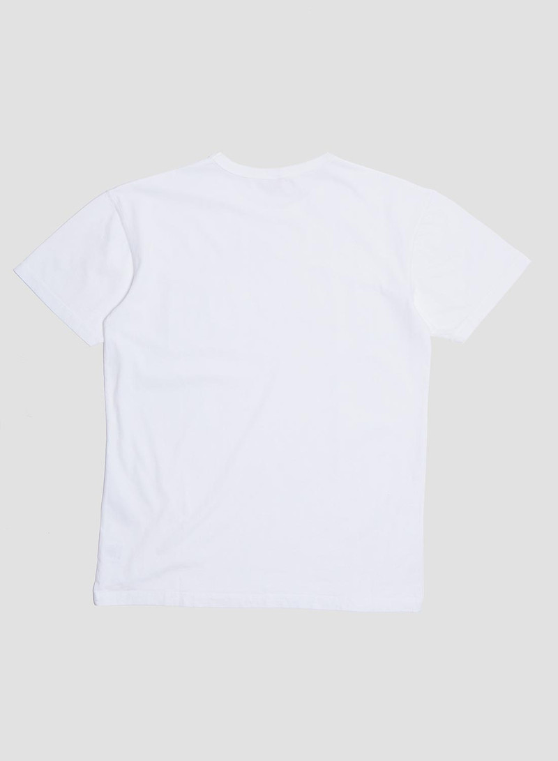 Classic Pocket Tee in White 3