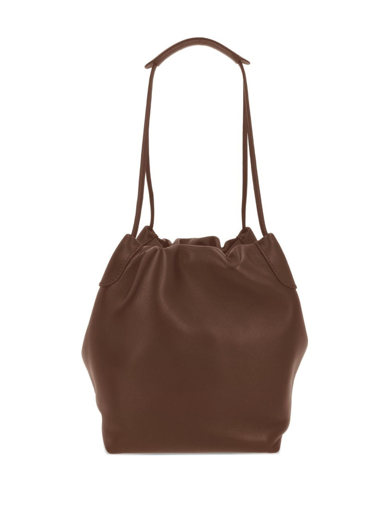 Loro Piana leather bucket bag outlook
