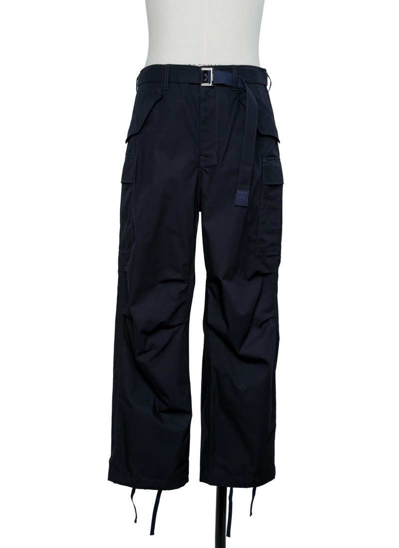 Cotton Nylon Oxford Pants 1