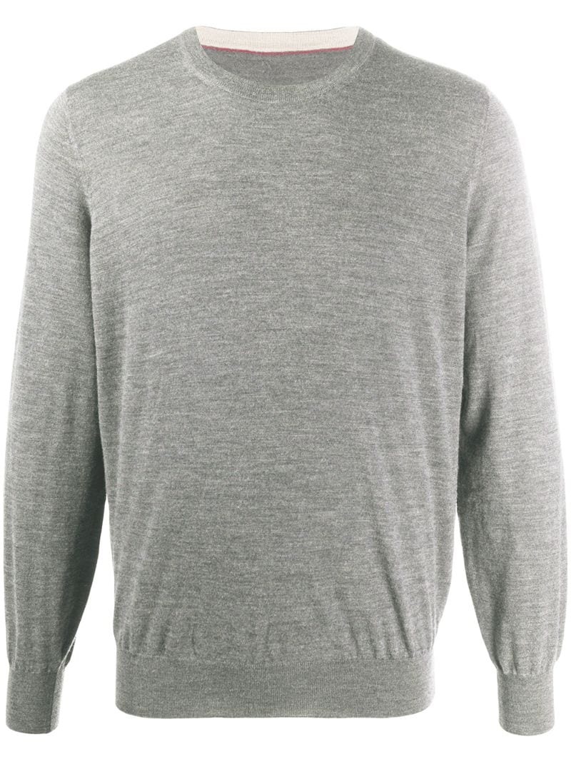crew neck sweater - 1