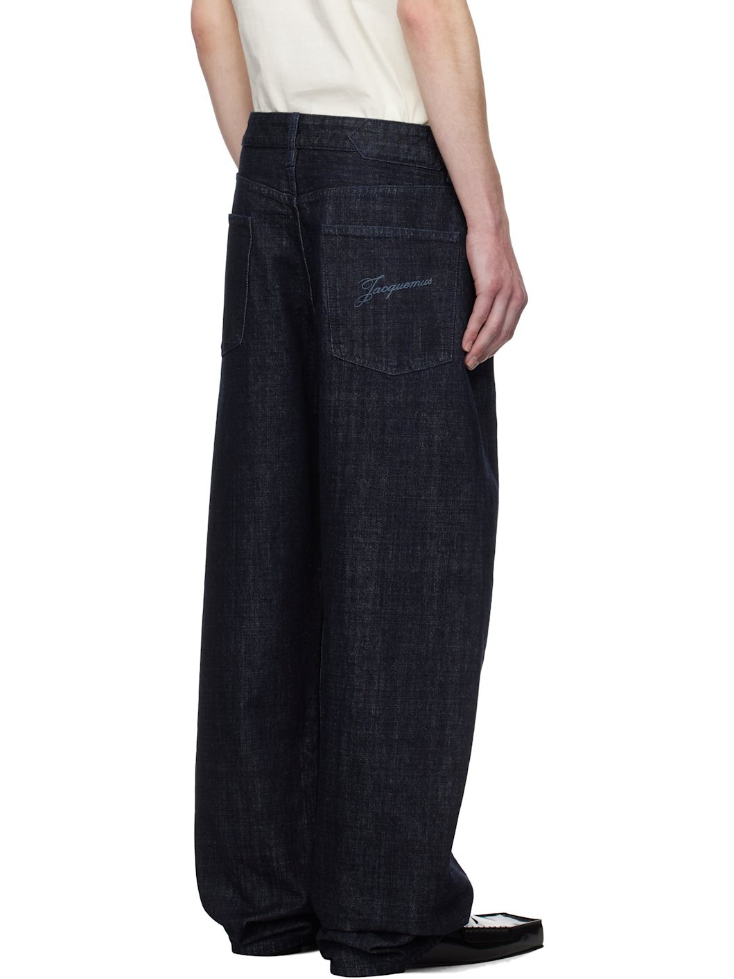 Navy La Croisière 'The Mirada de-Nîmes' Jeans - 3
