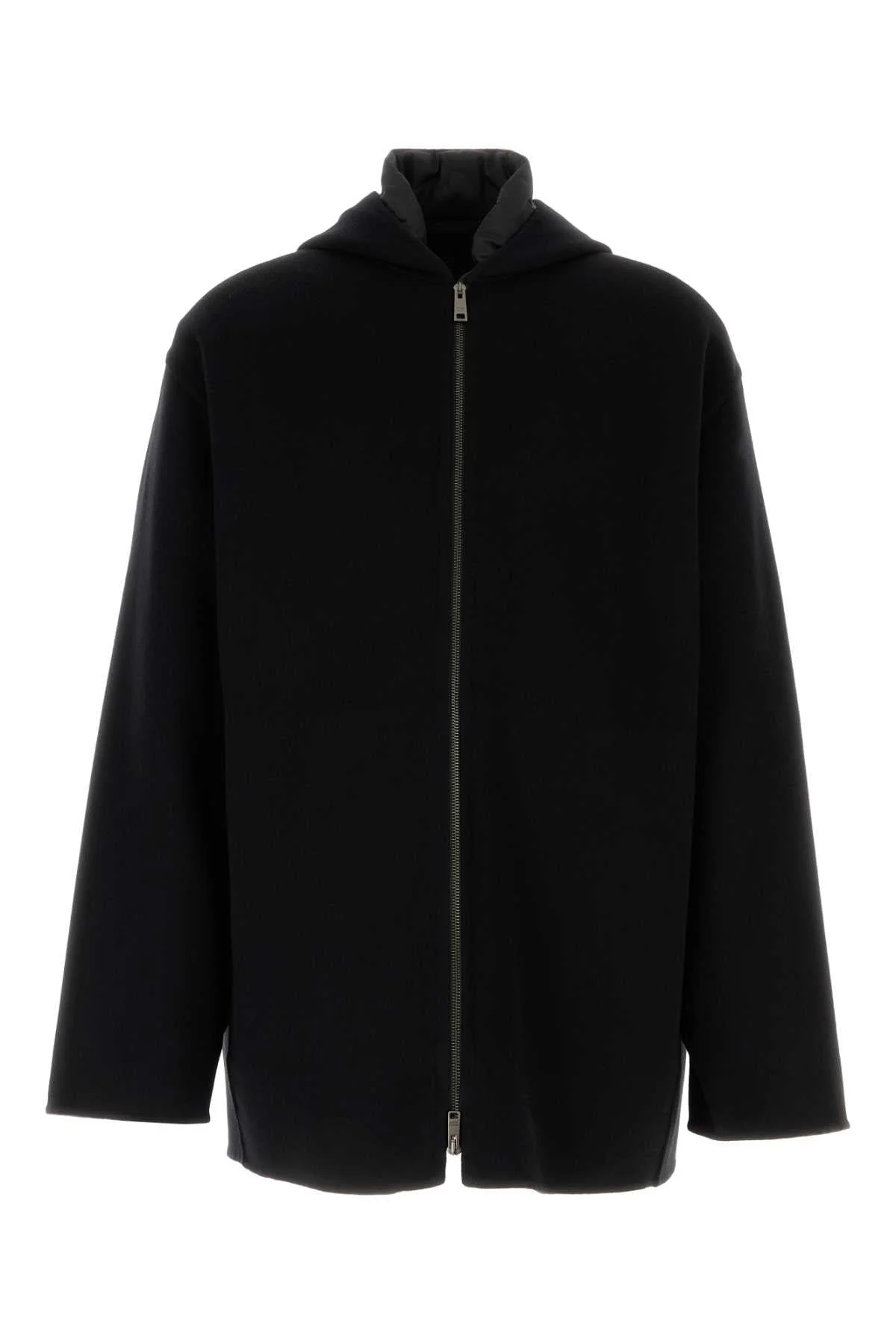 Prada Men Black Silk Padded Jacket - 1