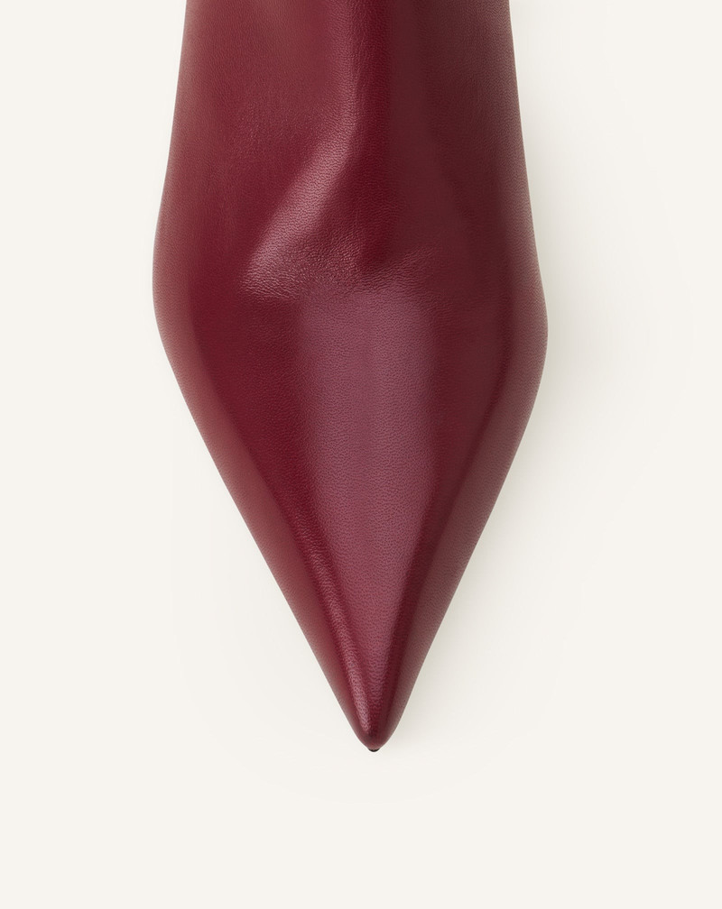 MIDNIGHT STEP LEATHER ANKLE BOOT 5