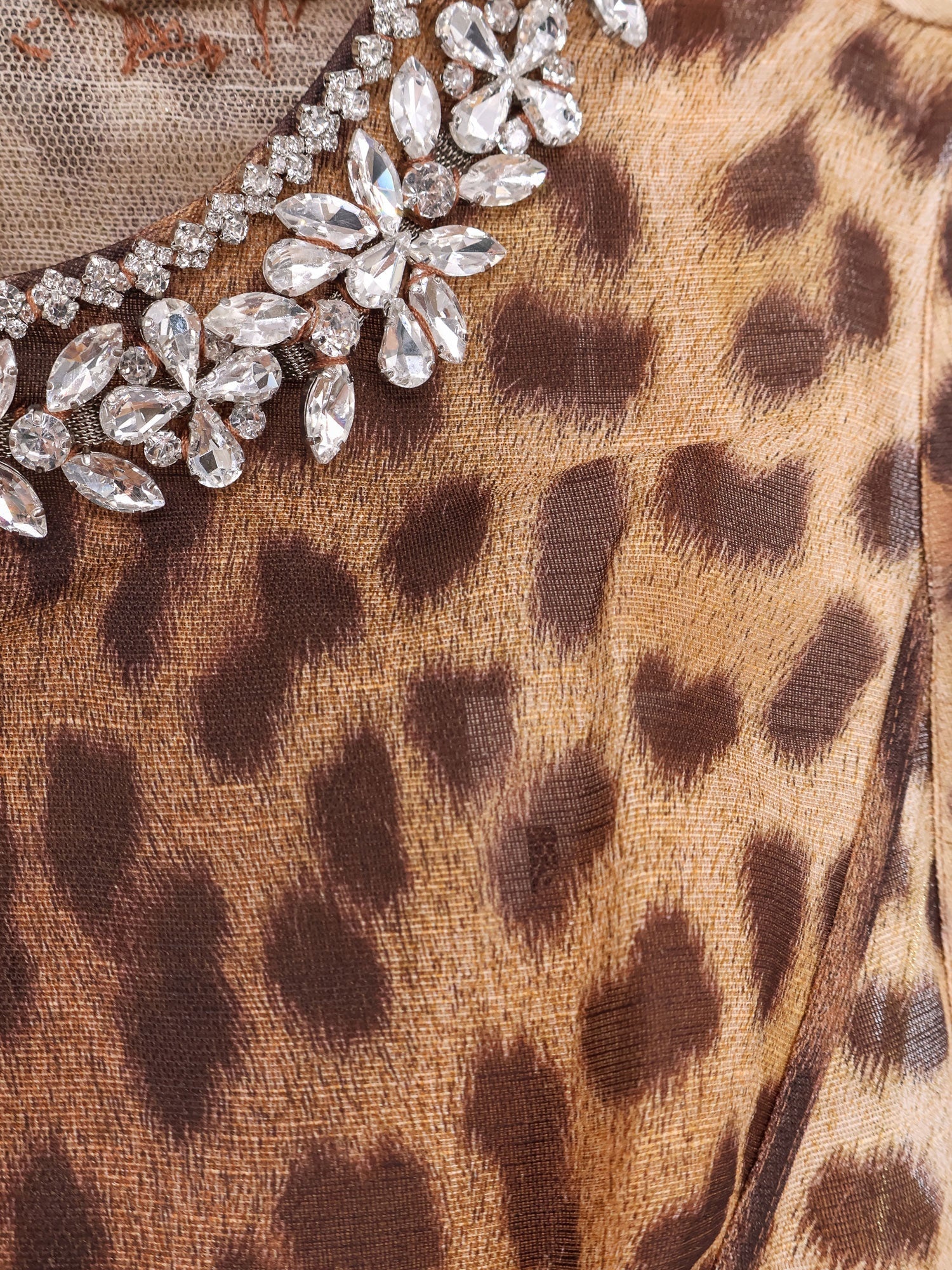 Zimmermann Women Linen And Silk Mini Dress With Animalier Print - 4