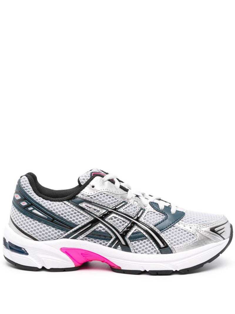 Concrete lace-up sneakers - 1
