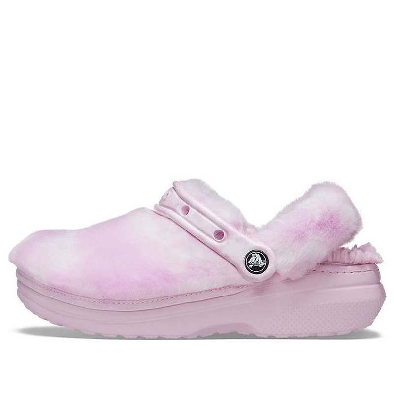 Crocs Classic Fur Sure Clogs Ballerina 'Pink White' 207303-6SU - 1