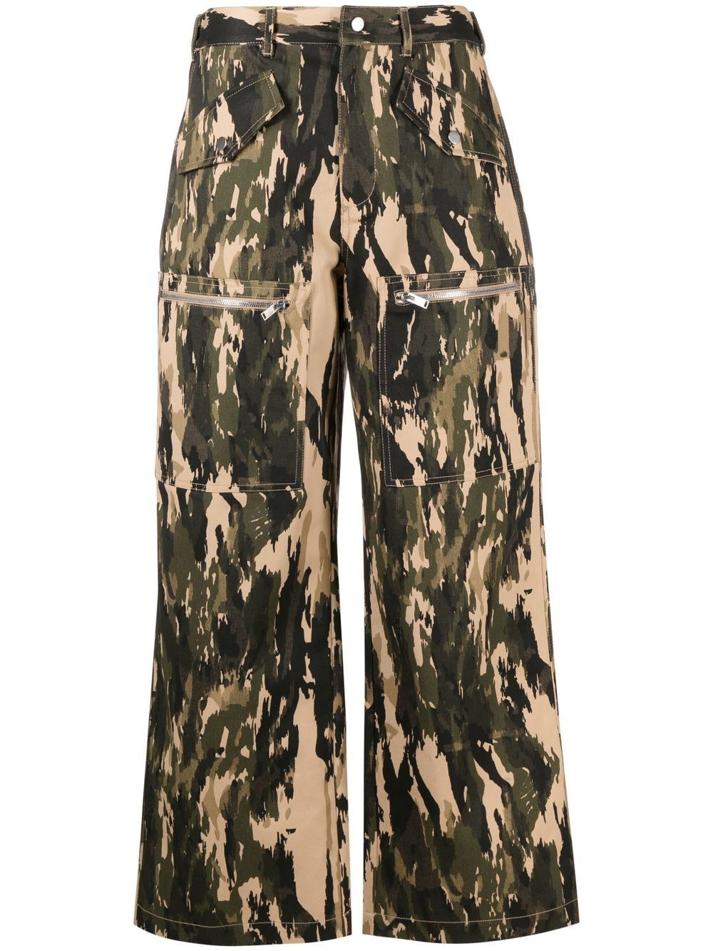 slouch-pocket trousers - 1