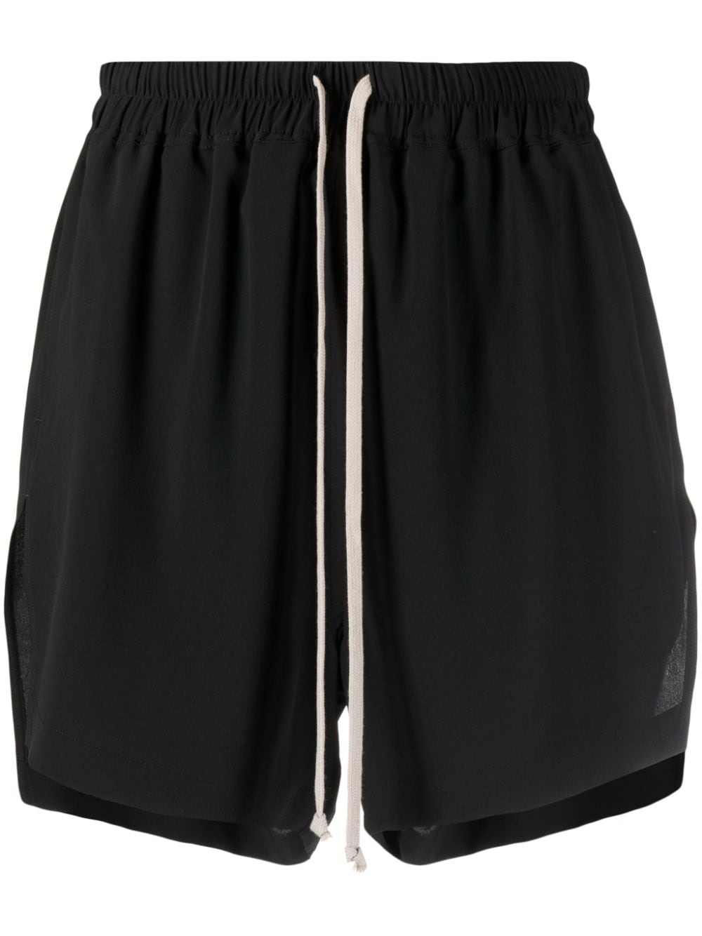 wide-leg drawstring shorts - 1