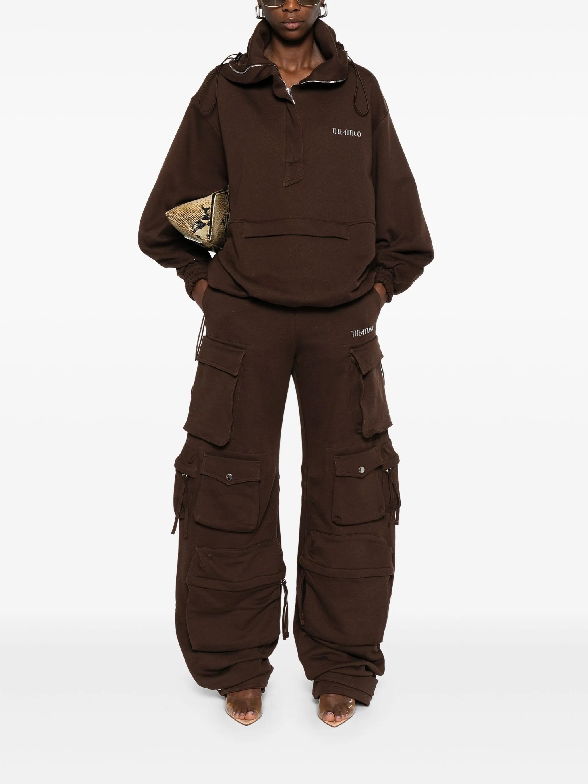 The Attico Fern Cargo Pants - 3