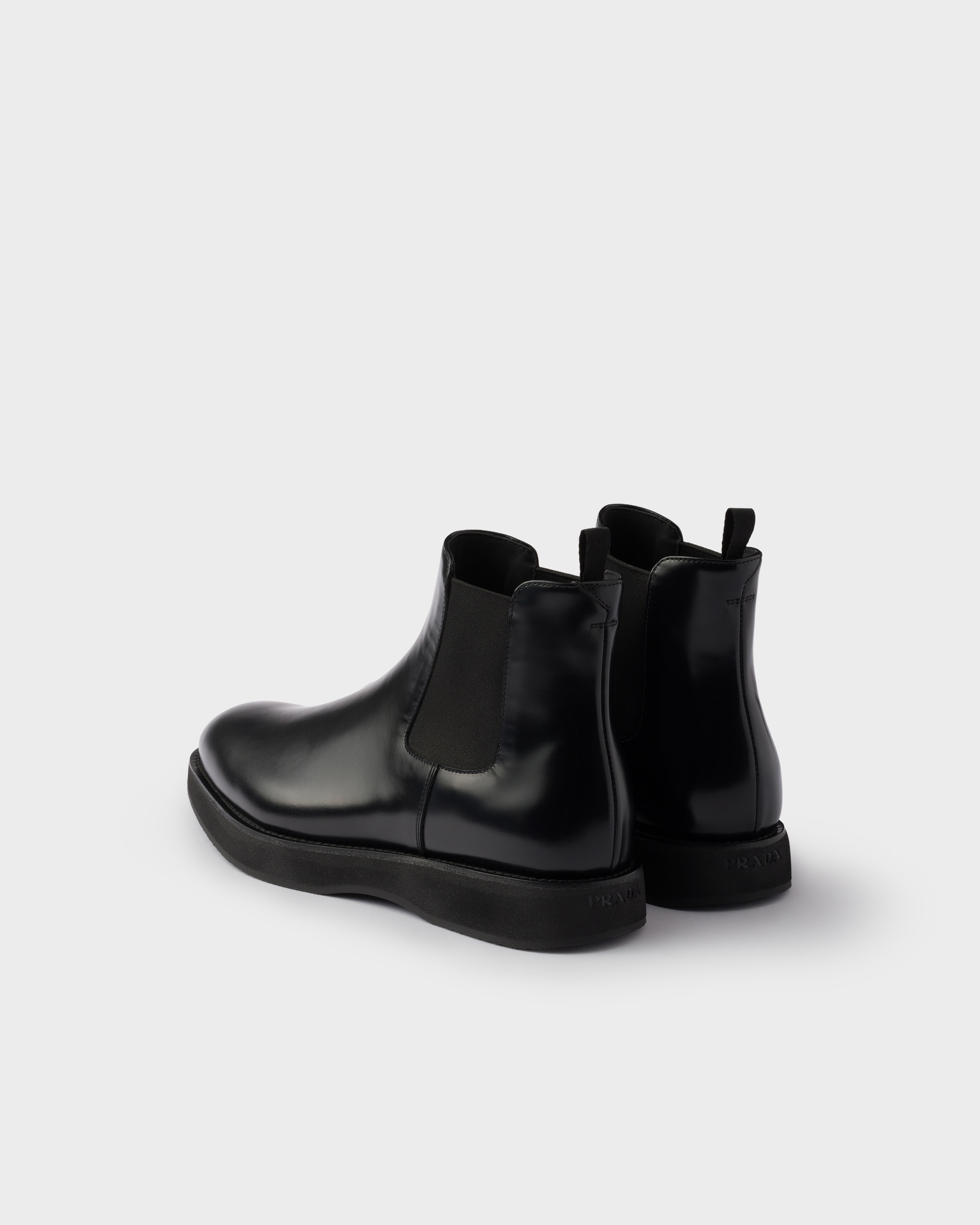 Brushed leather Chelsea boots - 5