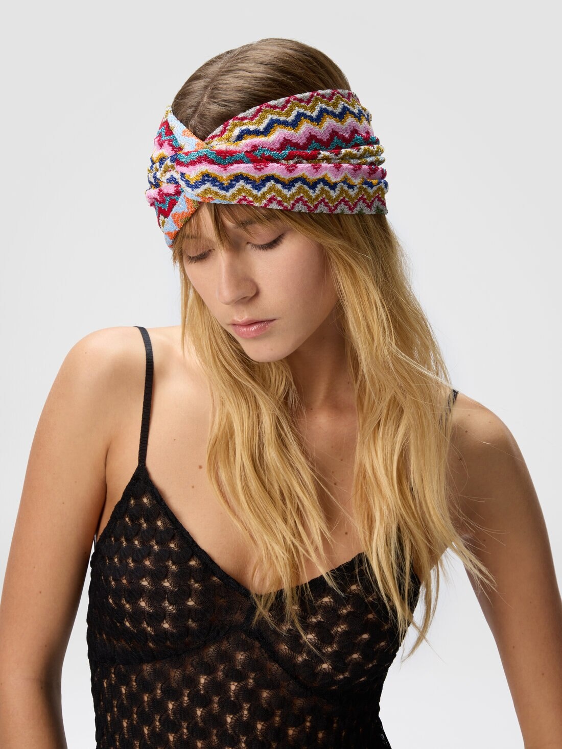 Wavy knit headband - 3