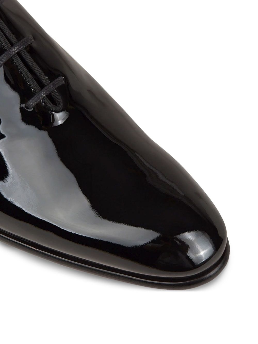 patent-leather Oxford shoes - 3