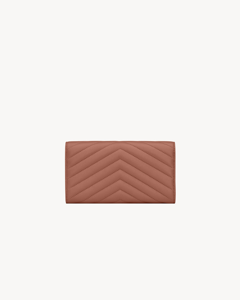 SAINT LAURENT CASSANDRE LARGE WALLET IN LAMBSKIN outlook
