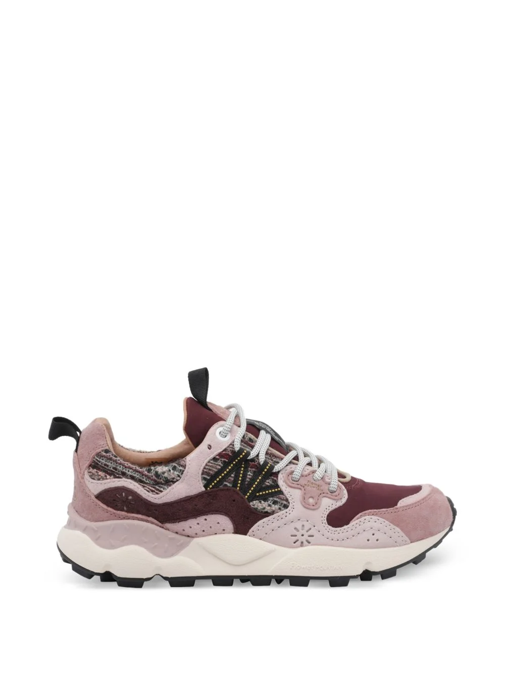 Yamano 3 panelled suede sneakers - 1