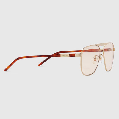GUCCI Navigator-frame sunglasses outlook