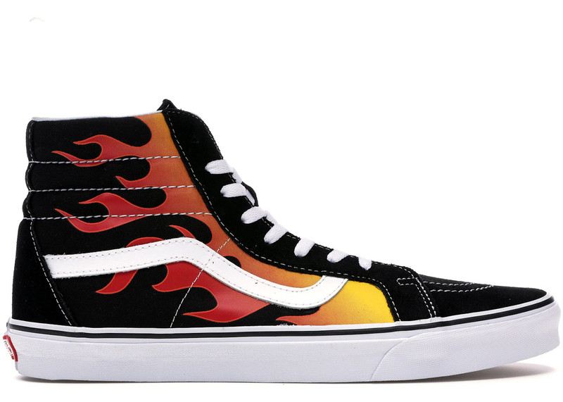 Vans Sk8-Hi Re-Issue Flames - 1