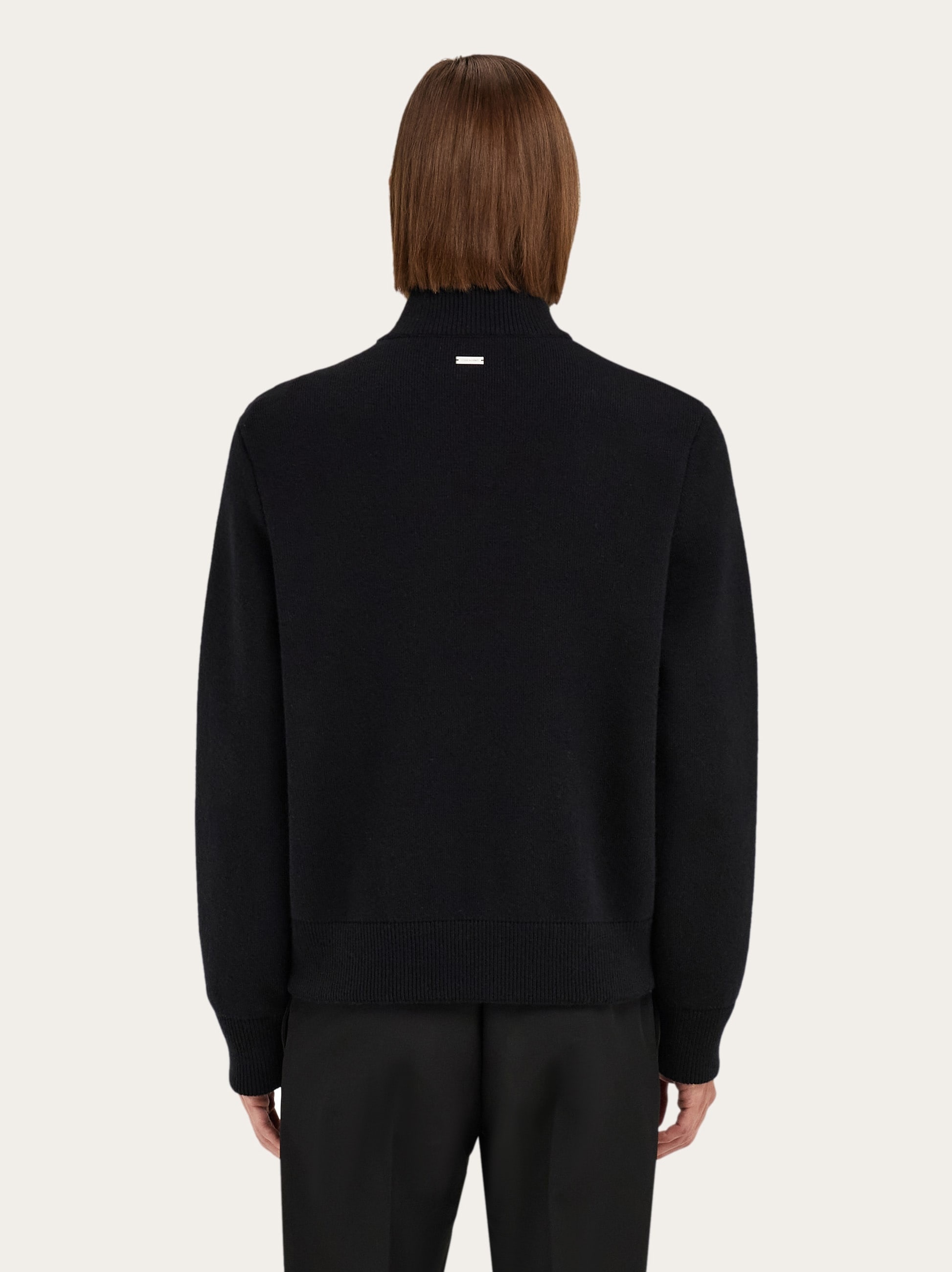 Knitted bomber jacket - 3