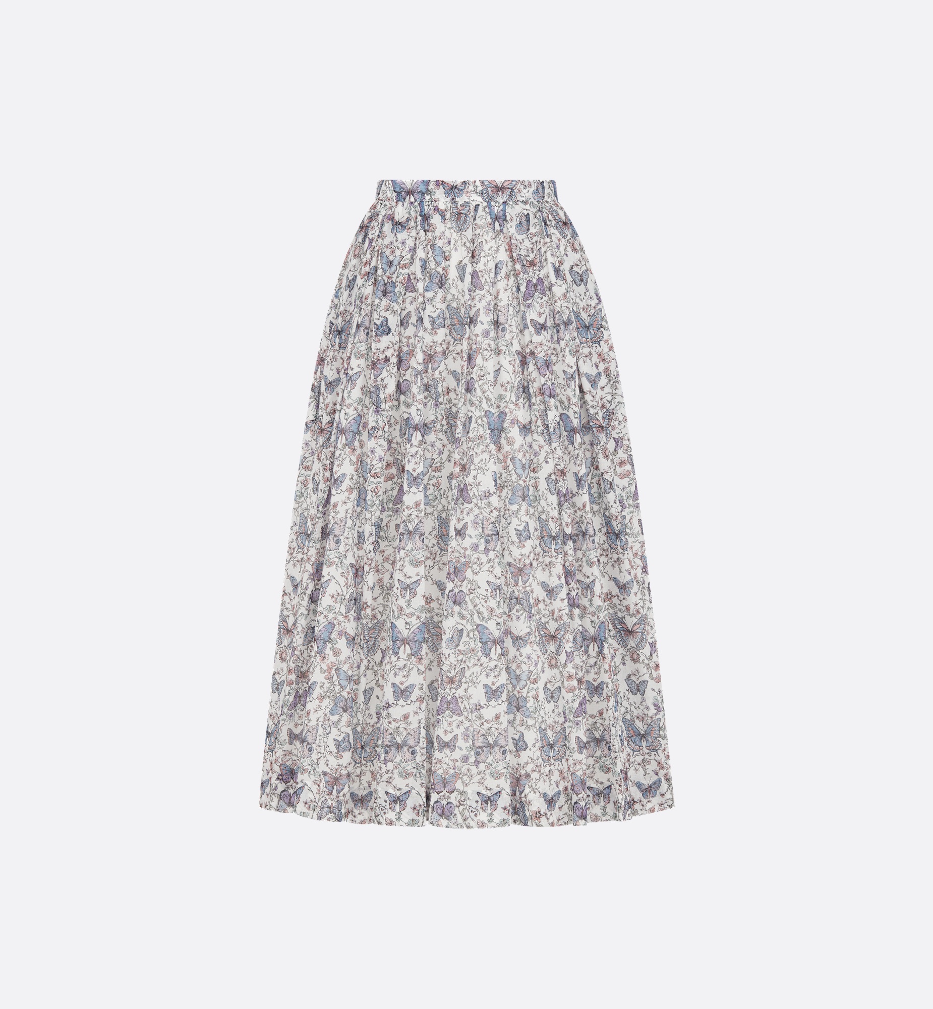 Mid-Length Flared Skirt - 1
