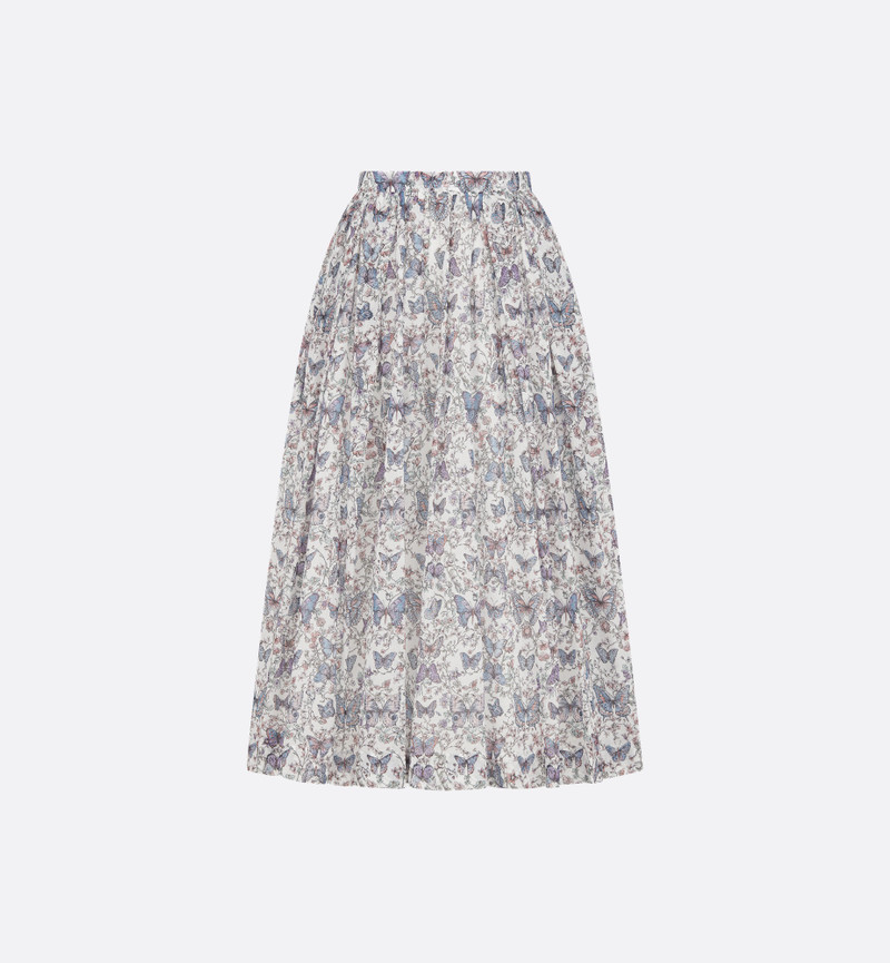 Mid-Length Flared Skirt 1