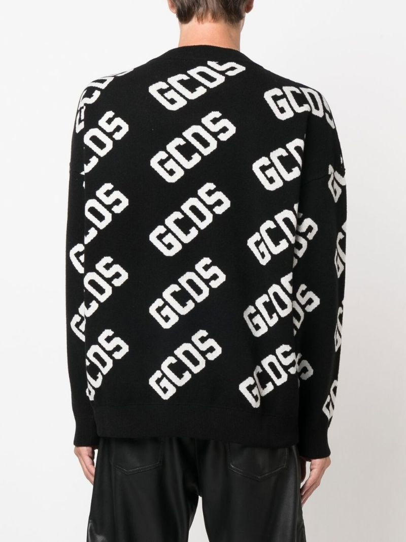 logo-knit jumper 4