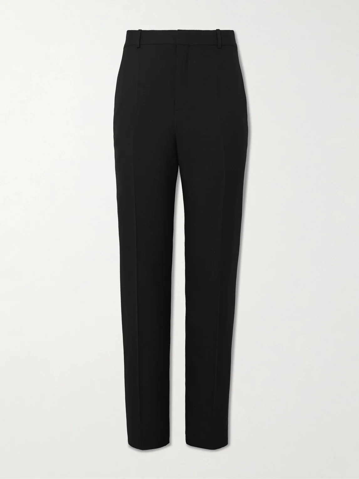 Straight-Leg Wool-Twill Trousers - 1