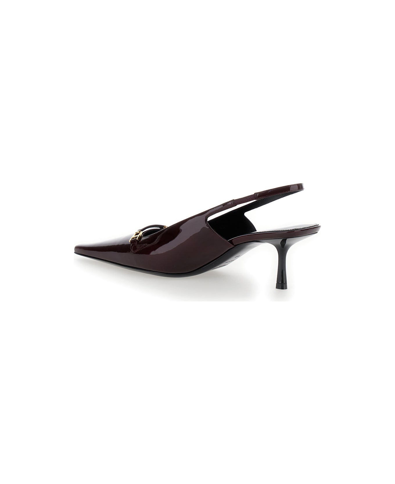Carine Slinback Pumps In Patent Leather - 3