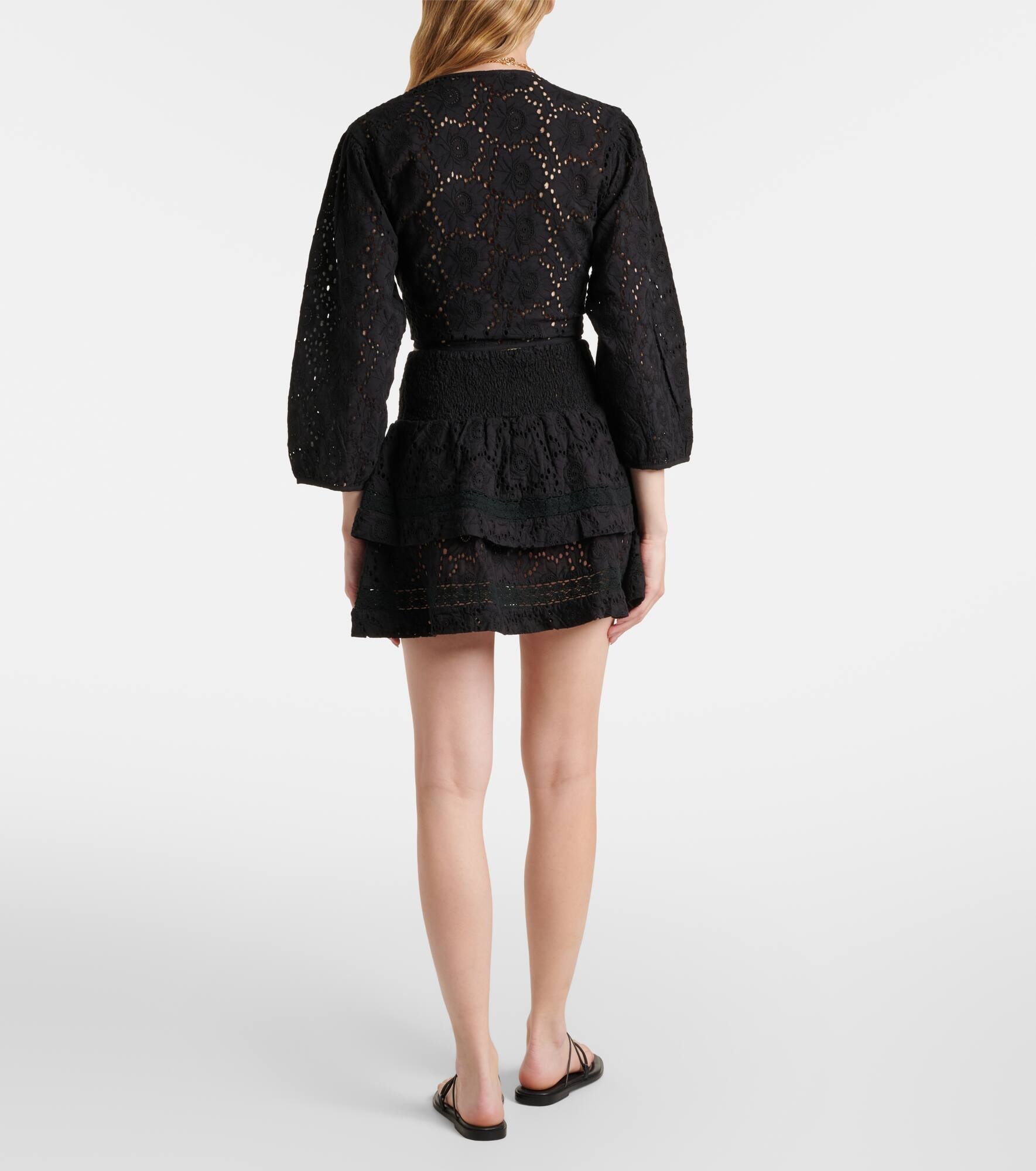 Pia cotton lace top - 3