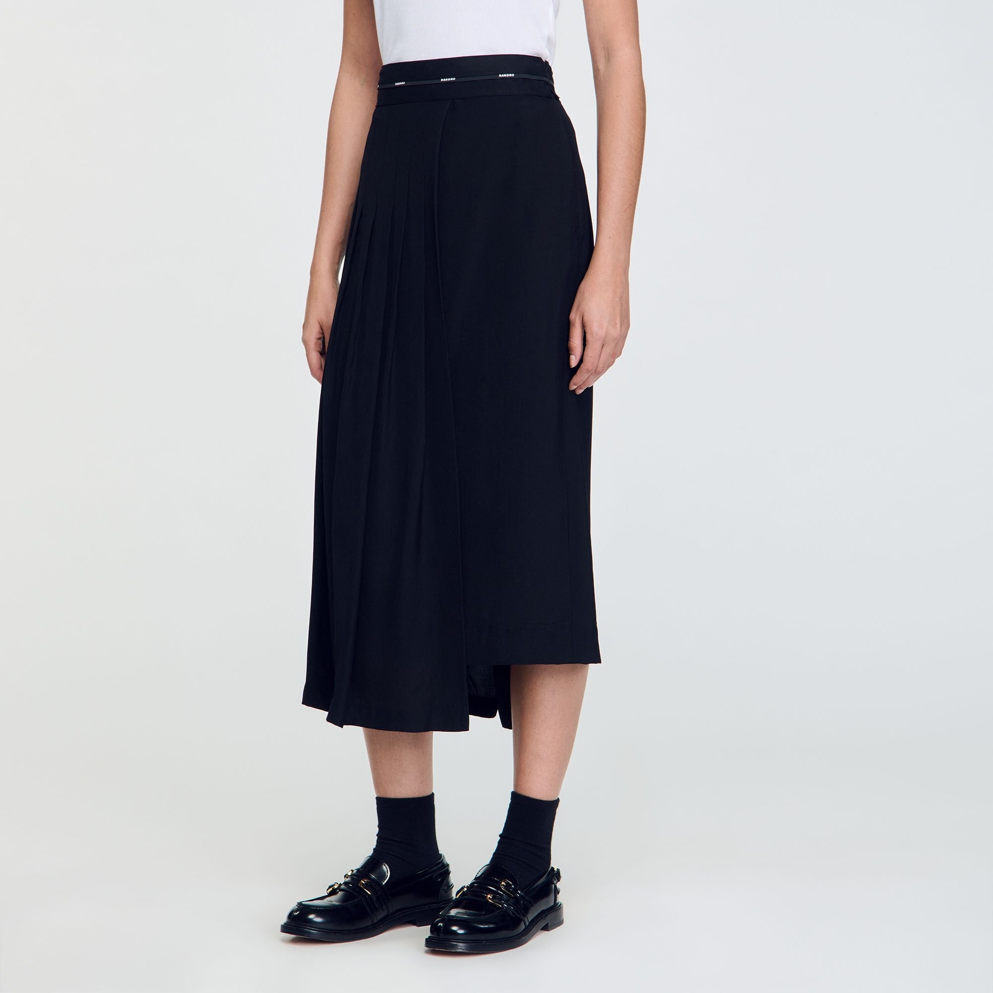 LONG ASYMMETRICAL SKIRT - 5