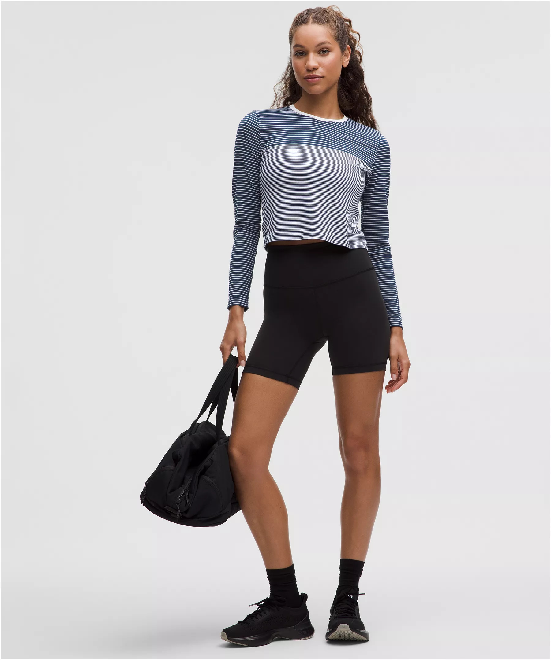 Seamless Classic-Fit Mariner Stripe Long-Sleeve Shirt - 2