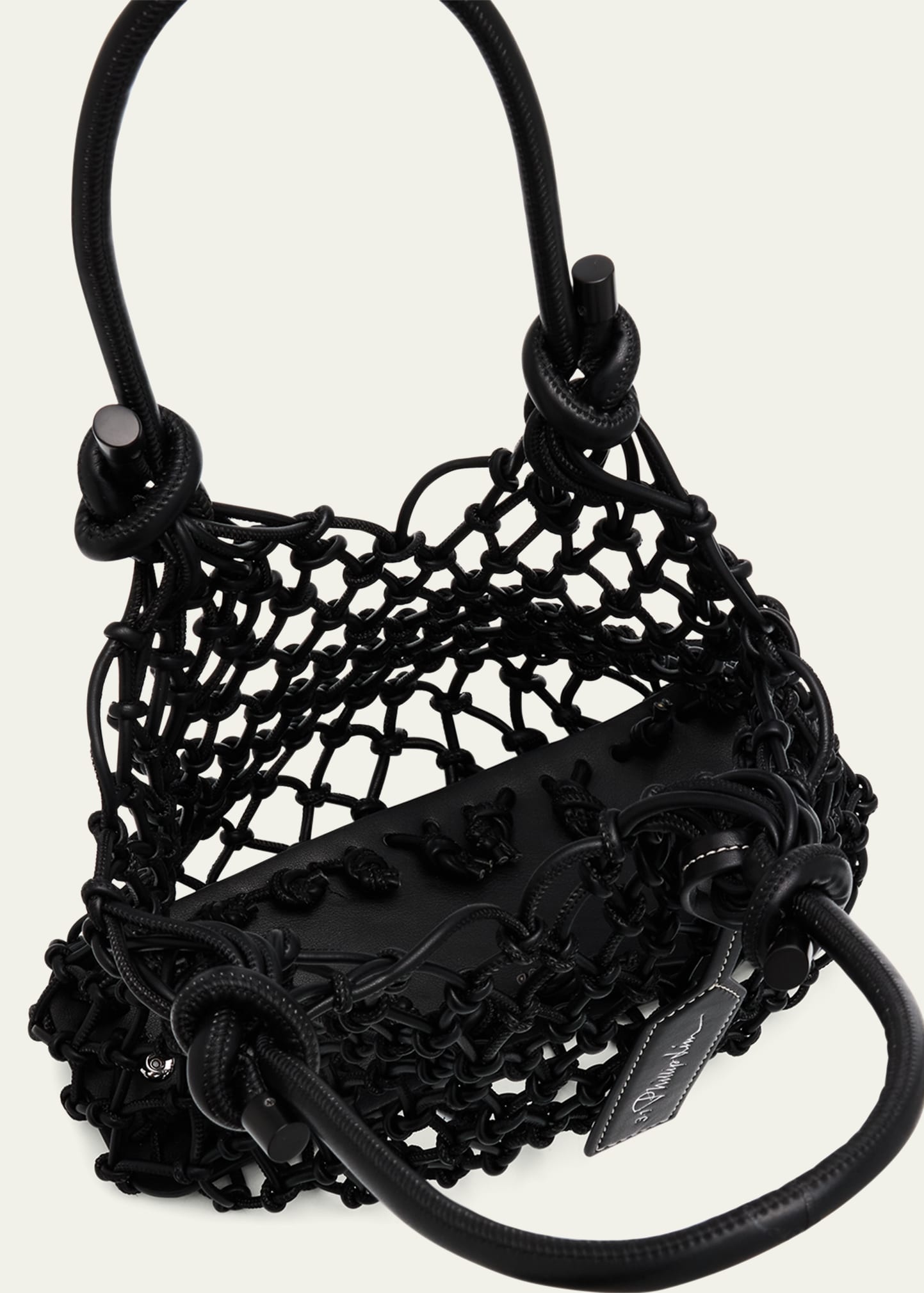 Mini Macrame Sac Top-Handle Bag - 4