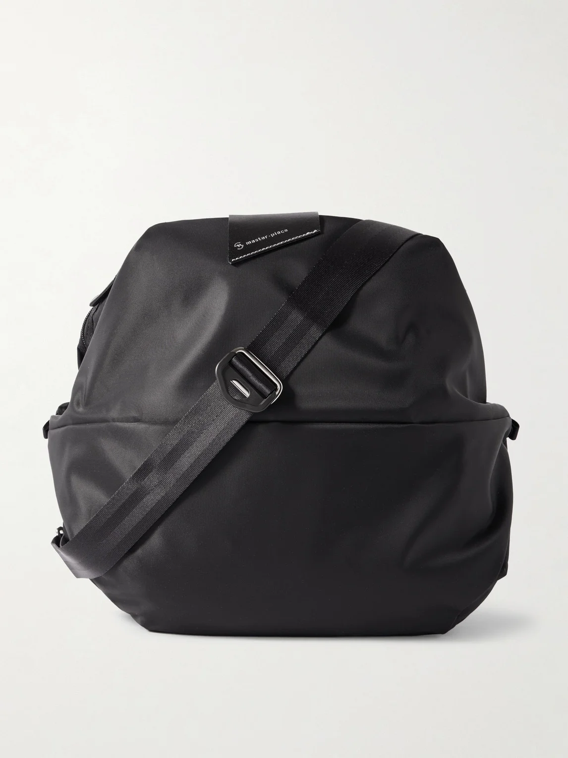 Cocoon Leather-Trimmed Recycled Nylon Weekend Bag - 1