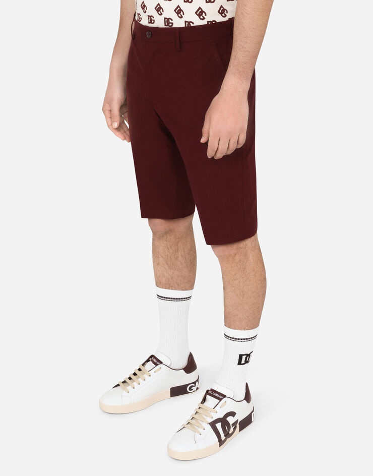Poplin shorts with DG patch - 4