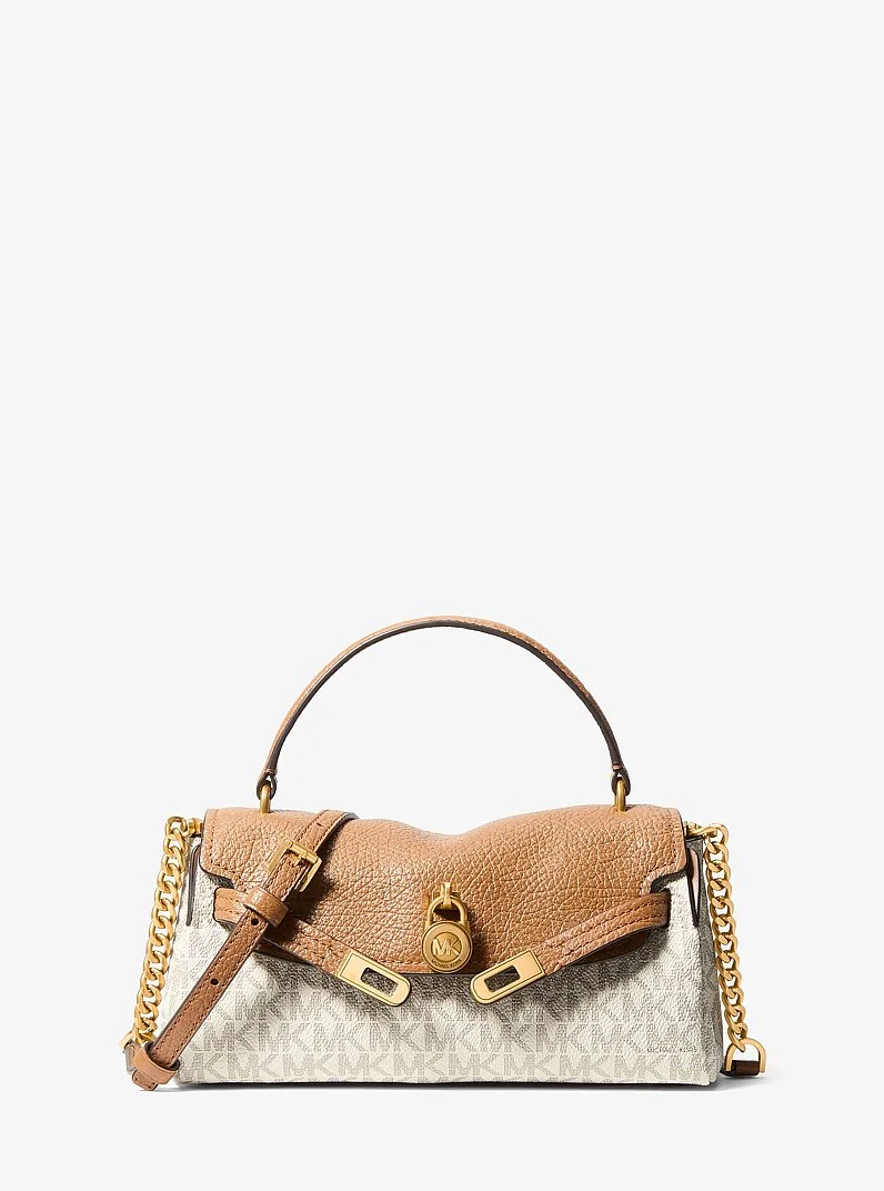 Hamilton Moderne Extra-Small Signature Logo Slouchy Crossbody Bag - 1