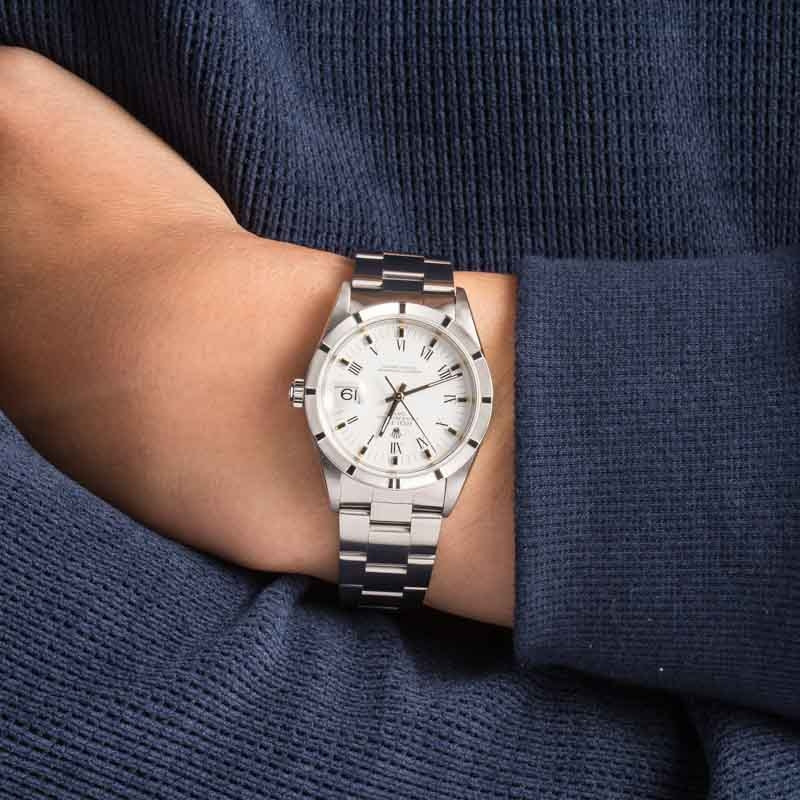 Rolex Date 15200 White Dial - 5
