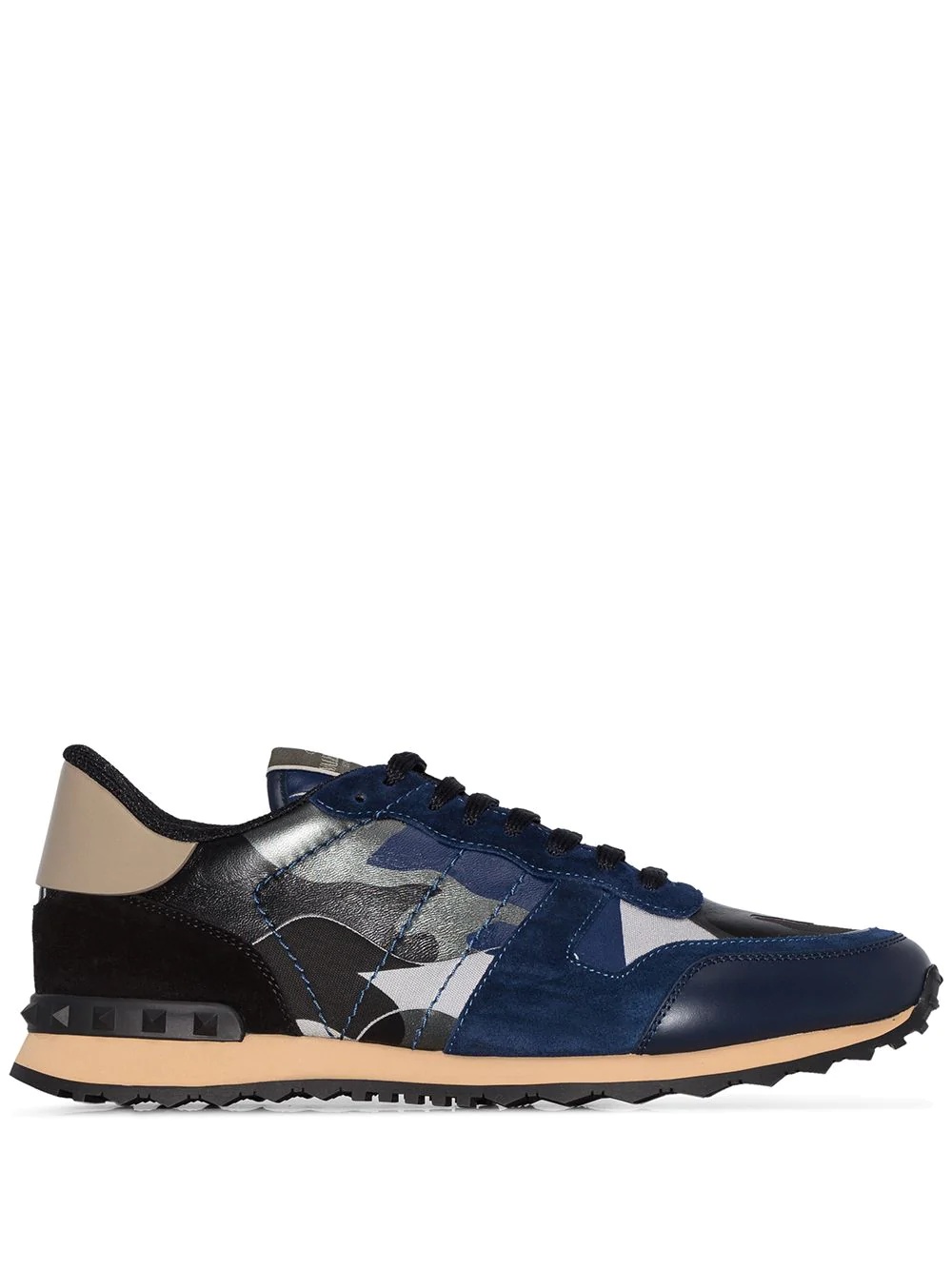 Rockstud Rockrunner camouflage sneakers - 1