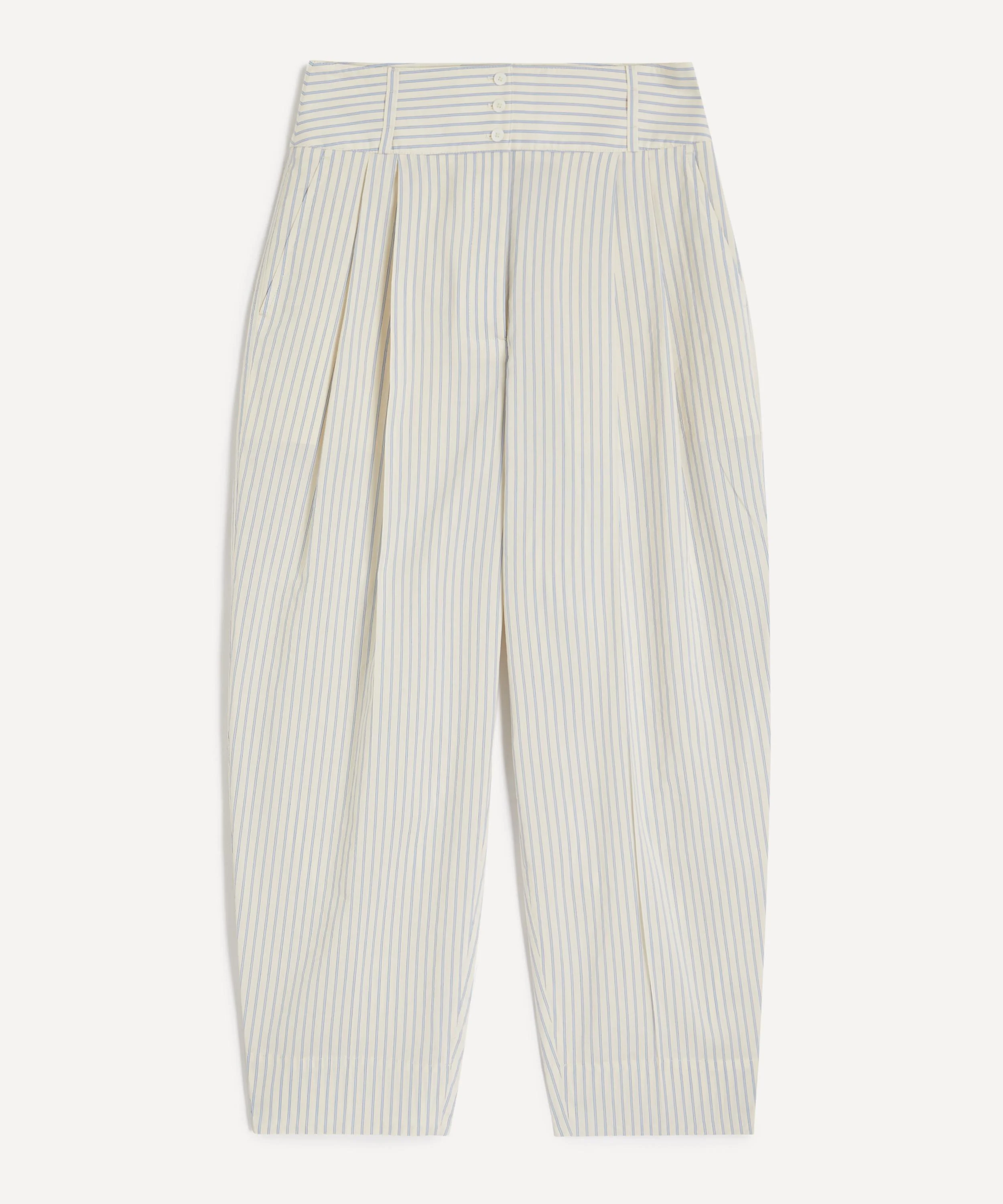 Stripe Balloon Trousers - 1